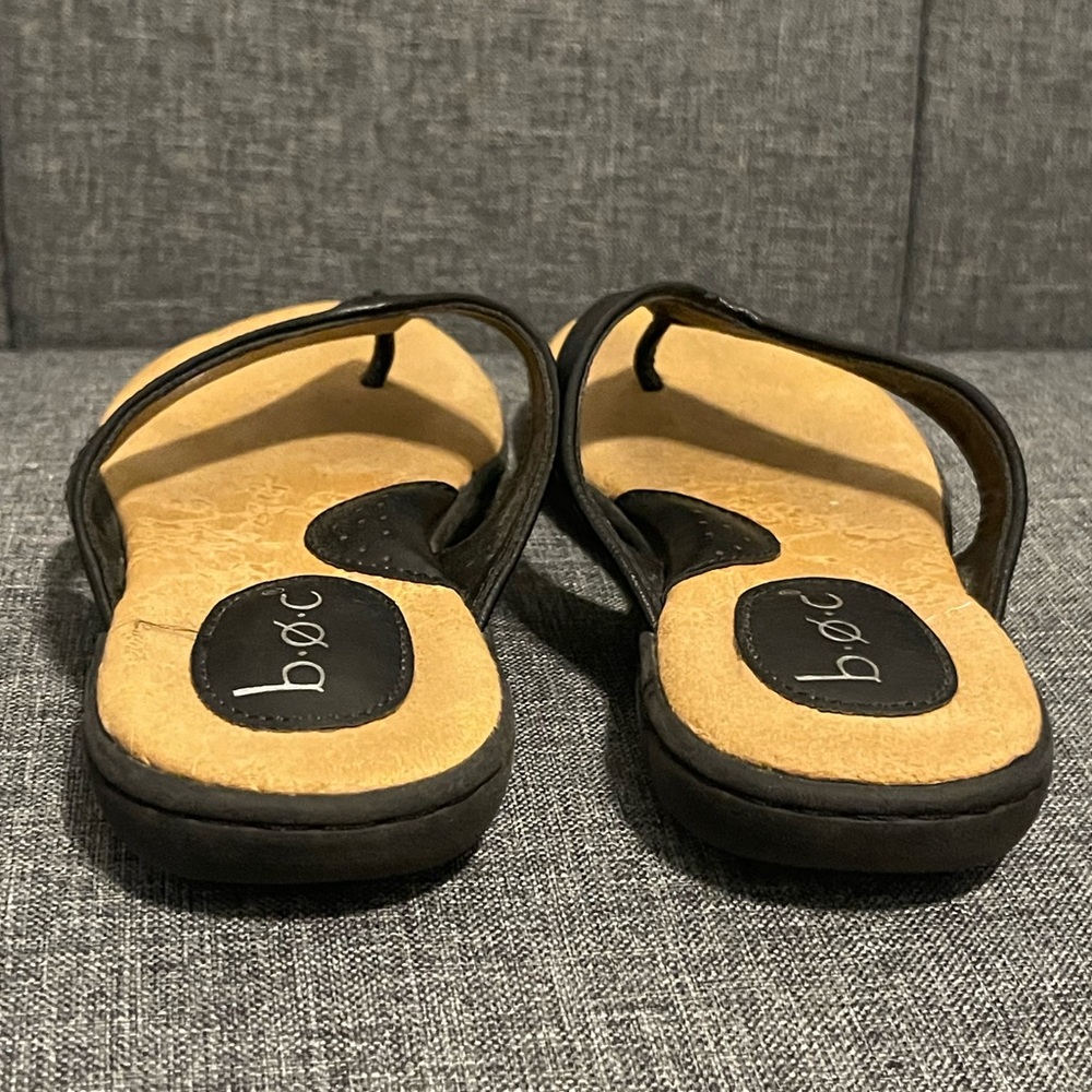 b.o.c black sandals, Flip-flops Size 7 - Picture 7 of 9